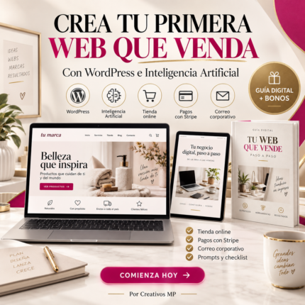 Plan Producto digital: Crea tu Primera Web que Venda