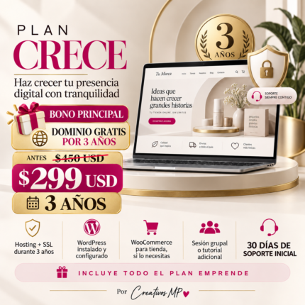 Plan Crece — 3 años